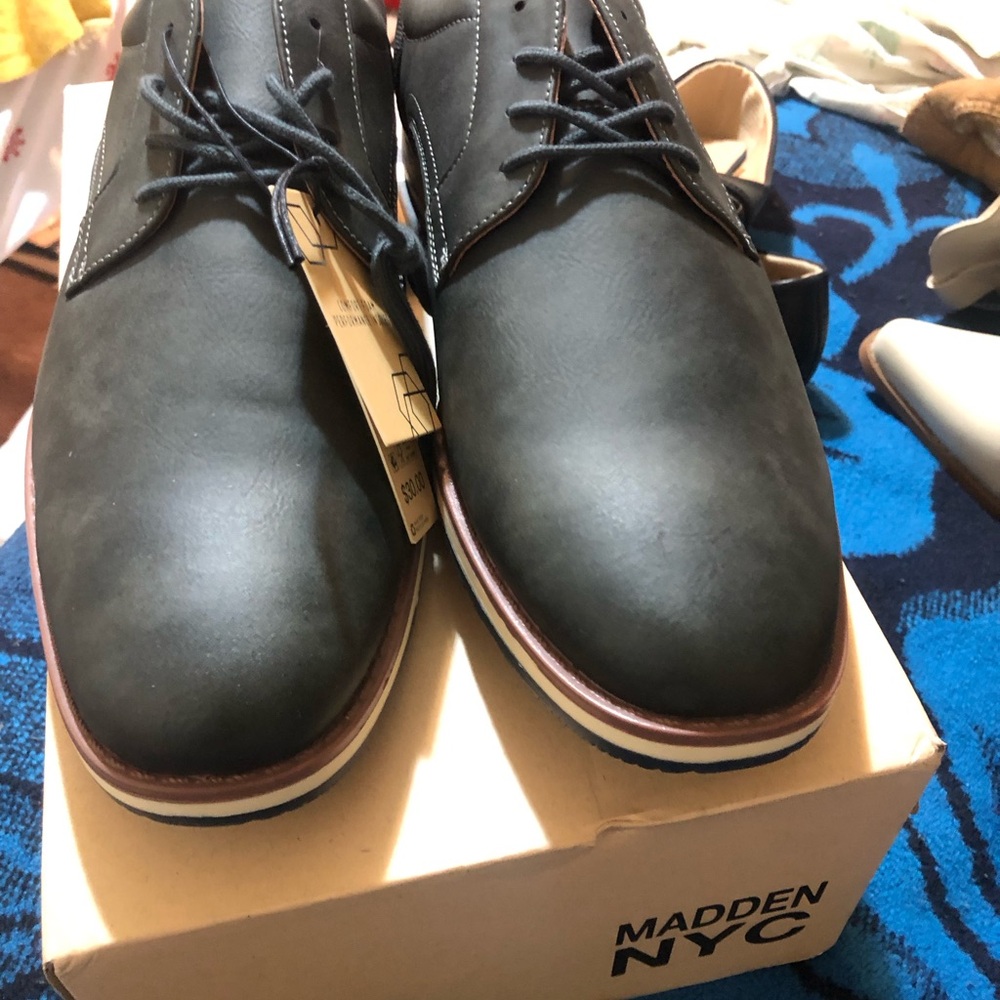 NYC Black Chukka Boots for Men